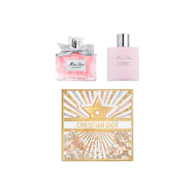 DIOR Miss Eau de Parfum Body Lotion Set Fantasy Star Wish Limited Gift Box Floral Fragrance EDP Peony Rose Peach Vanilla розового золота
DIOR Miss Eau de Parfum Body Lotion Set Fantasy Star Wish Limited Gift Box Floral Fragrance EDP Peony Rose Peach Vanilla розового золота