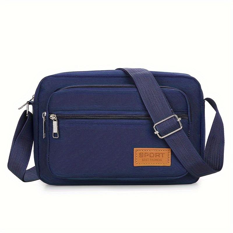 Унисекс Повседневная Холщовая Сумка Кроссбоди с Регулируемым Ремнем (51,18 дюйма) - Многосекционная сумка-мессенджер цвета хаки для ежедневных поездок и путешествий, ручная стирка
Унисекс Повседневная Холщовая Сумка Кроссбоди с Регулируемым Ремнем (51,18 дюйма) - Многосекционная сумка-мессенджер цвета хаки для ежедневных поездок и путешествий, ручная стирка