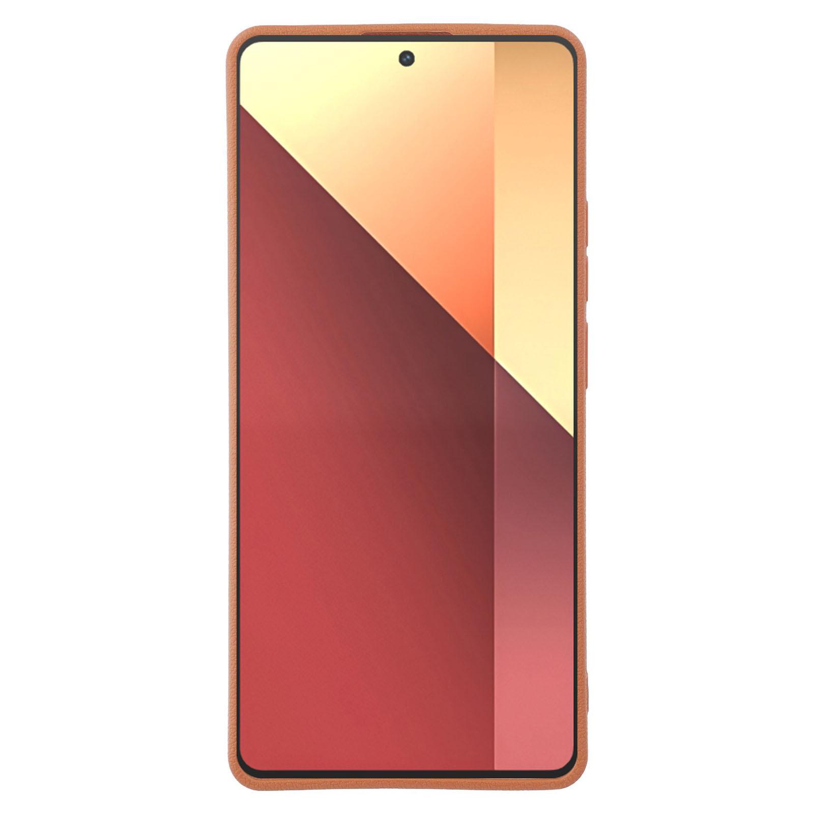 For Xiaomi Redmi Note 13 Pro 4G/Poco M6 Pro 4G Case Leather Textured TPU Shockproof Phone Cover Brown
For Xiaomi Redmi Note 13 Pro 4G/Poco M6 Pro 4G Case Leather Textured TPU Shockproof Phone Cover Brown