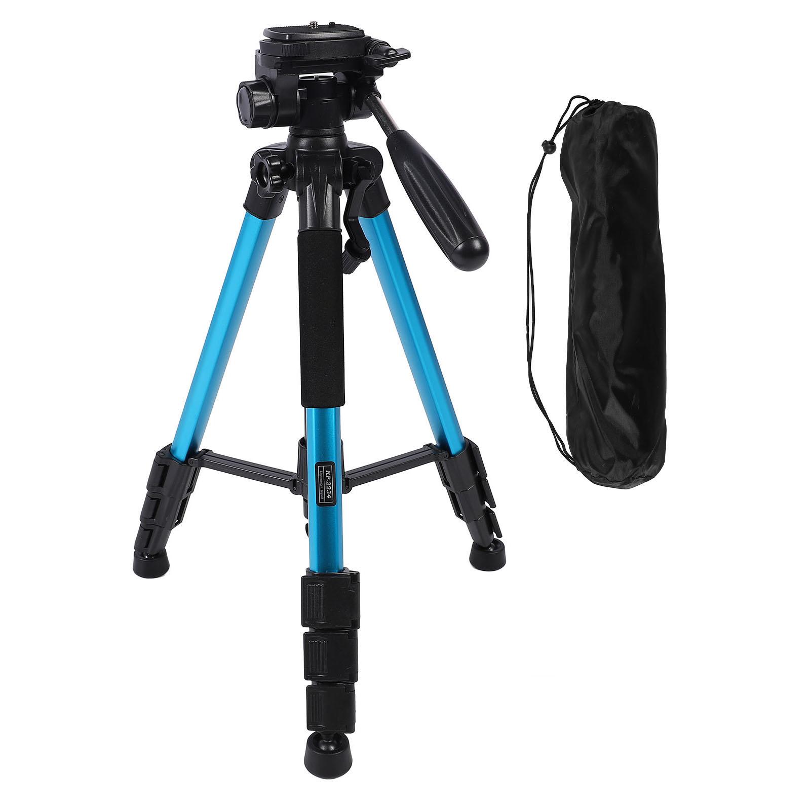 Portable DSLR Phone Universal Tripod Stand Camera Live Streaming Tripod for Outdoor Blue
Portable DSLR Phone Universal Tripod Stand Camera Live Streaming Tripod for Outdoor Blue