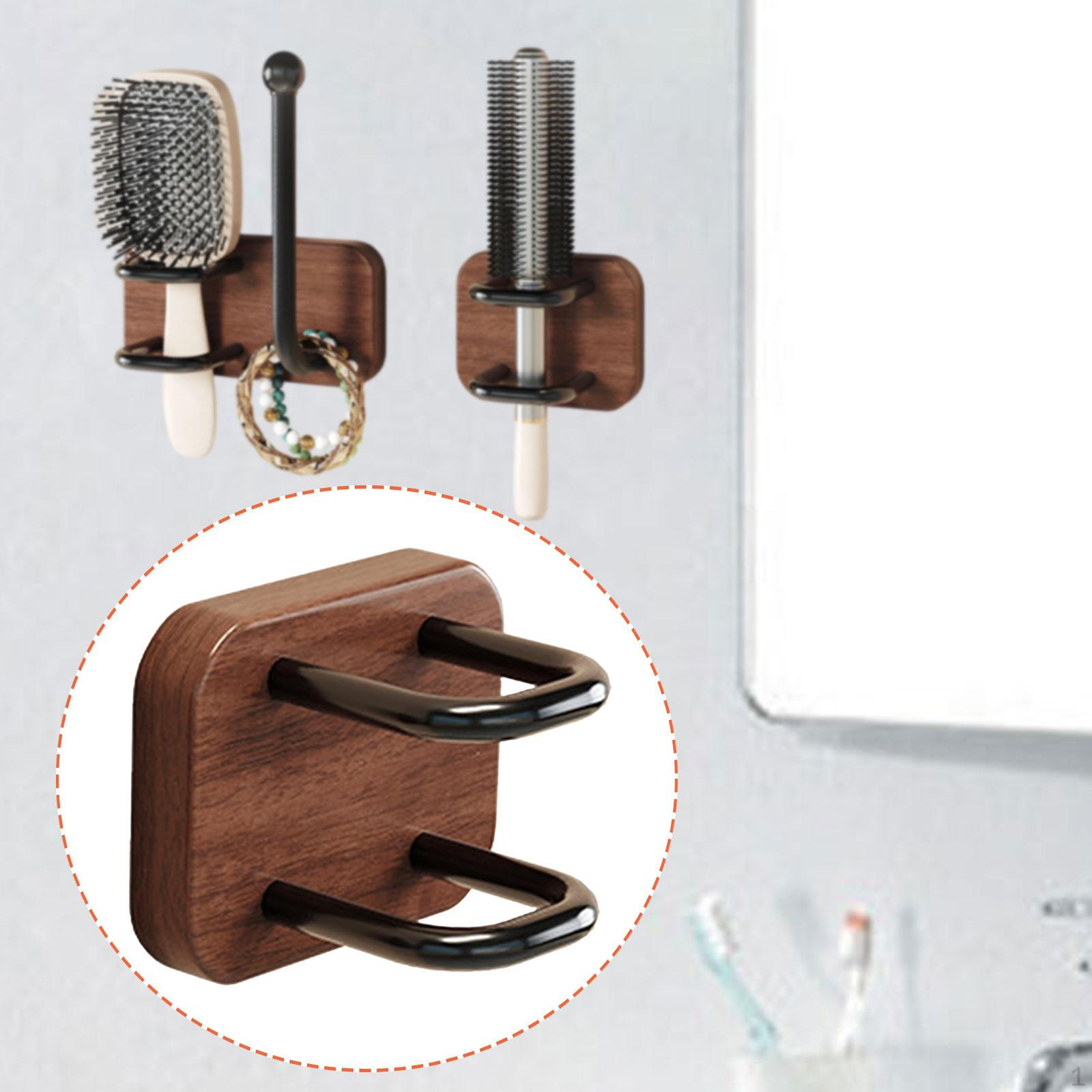 Brush And Comb Holder, Hair Tool Organizer, Made of Solid Wood, Easy to Install, Sturdy Compact, Comb Holder
Brush And Comb Holder, Hair Tool Organizer, Made of Solid Wood, Easy to Install, Sturdy Compact, Comb Holder