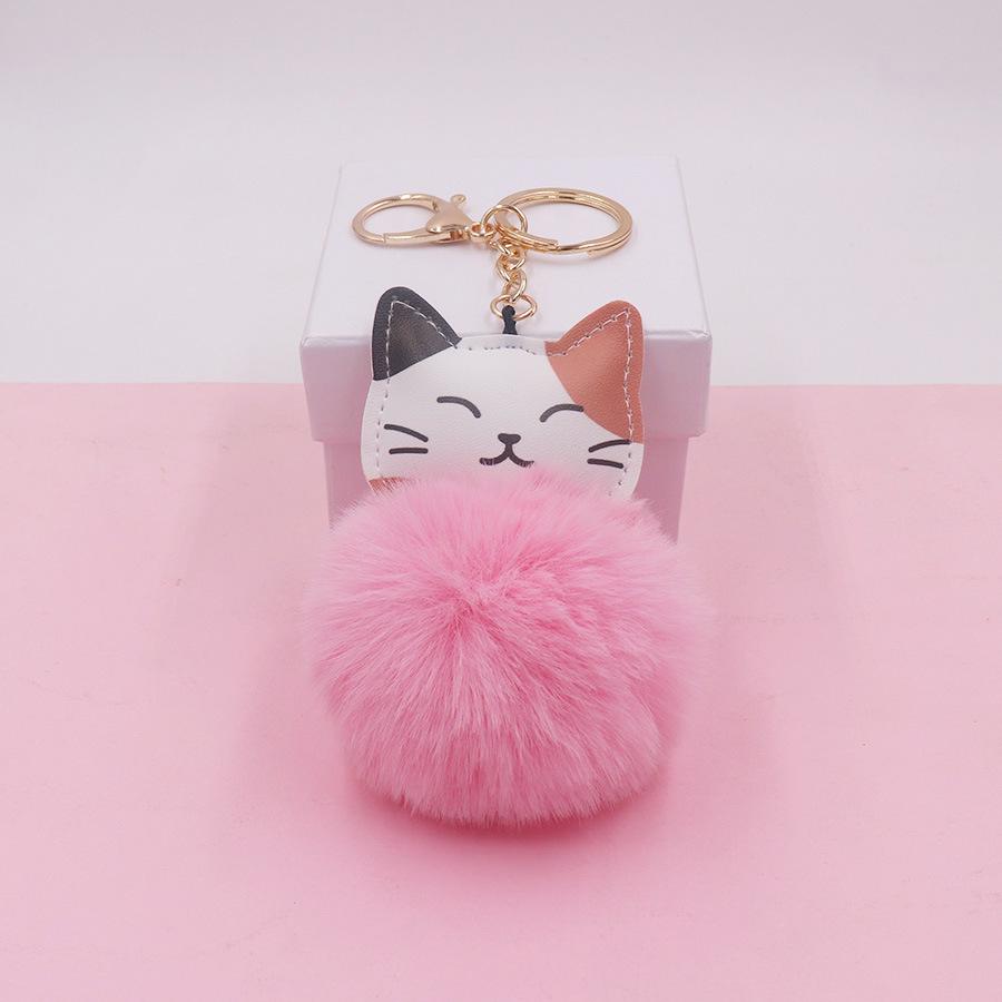 Adorable Kitten Plush Keychain - Cute Cat Figurine for Backpack or Suitcase Gold Chain Clasp
Adorable Kitten Plush Keychain - Cute Cat Figurine for Backpack or Suitcase Gold Chain Clasp