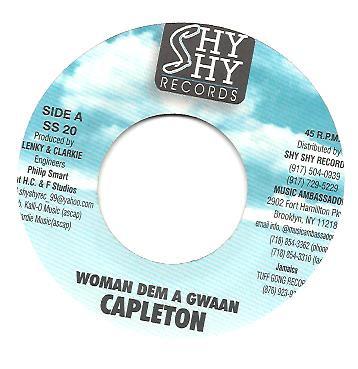 7inch Record CAPLETON - Woman Dem A Gwaan SS20 Shy Shy Records US Reggae, Ska & Dub Used
7inch Record CAPLETON - Woman Dem A Gwaan SS20 Shy Shy Records US Reggae, Ska & Dub Used