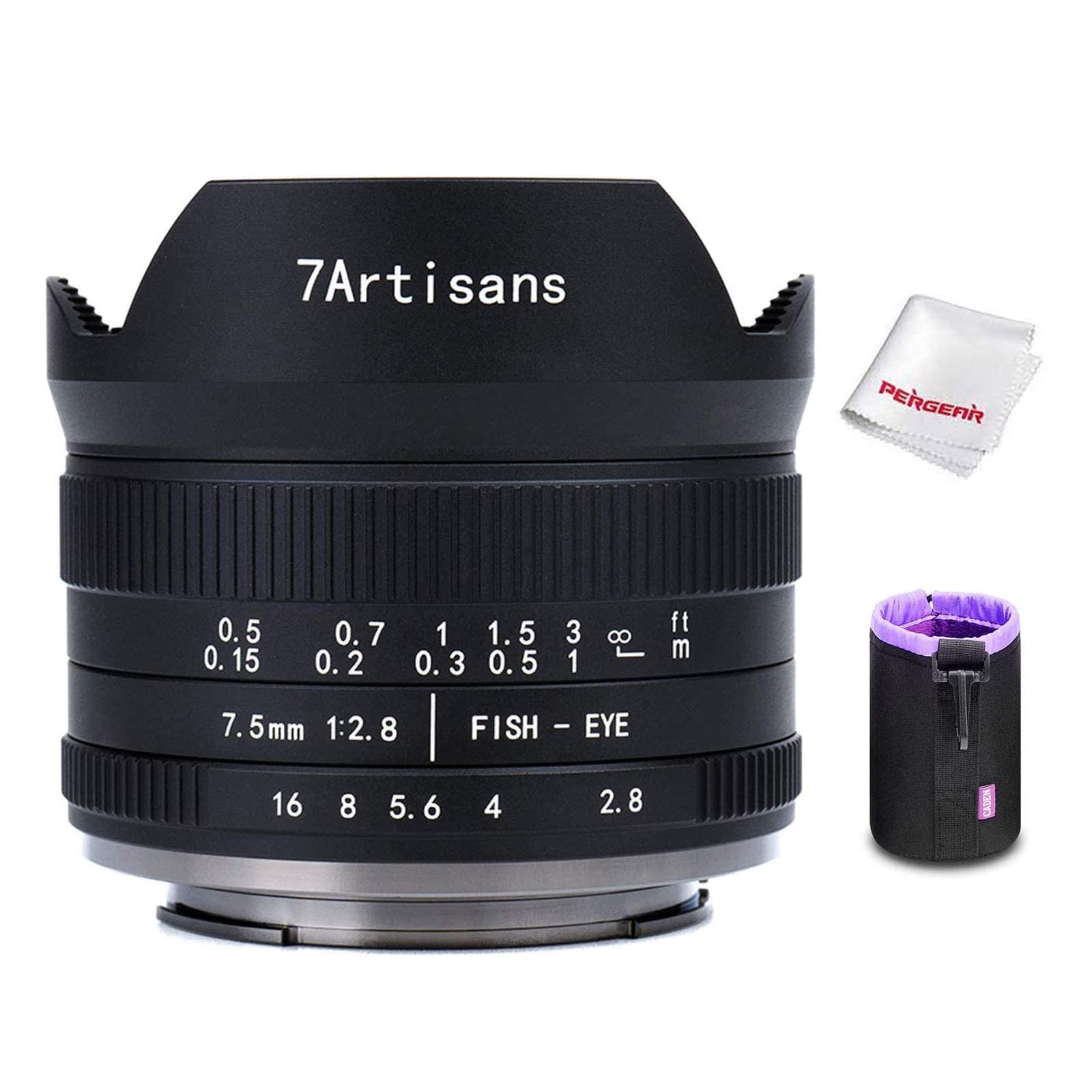7artisans 7.5mm F2.8 II Fisheye объектив сверхширокоугольный для зеркальной камеры Fuji, совместимый с форматом APS-C Fisheye II Fujifilm X совместимый объектив
7artisans 7.5mm F2.8 II Fisheye объектив сверхширокоугольный для зеркальной камеры Fuji, совместимый с форматом APS-C Fisheye II Fujifilm X совместимый объектив