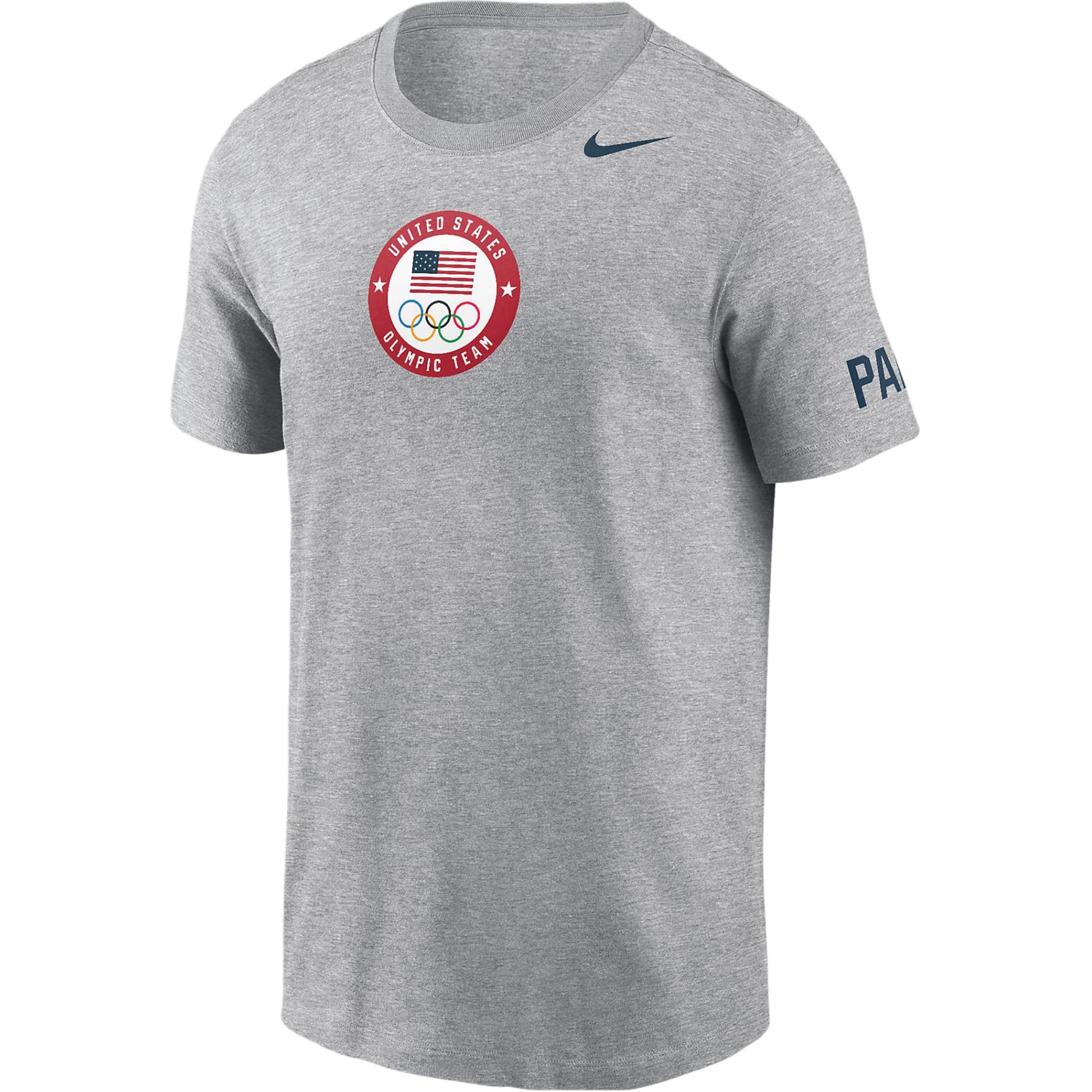 Nike Team USA Olympic Series T-Shirt Logo Design Comfortable Pullover Sports Short Sleeve Men T-Shirt Dark-Gray P029145USOC-06G XL
Nike Team USA Olympic Series T-Shirt Logo Design Comfortable Pullover Sports Short Sleeve Men T-Shirt Dark-Gray P029145USOC-06G XL