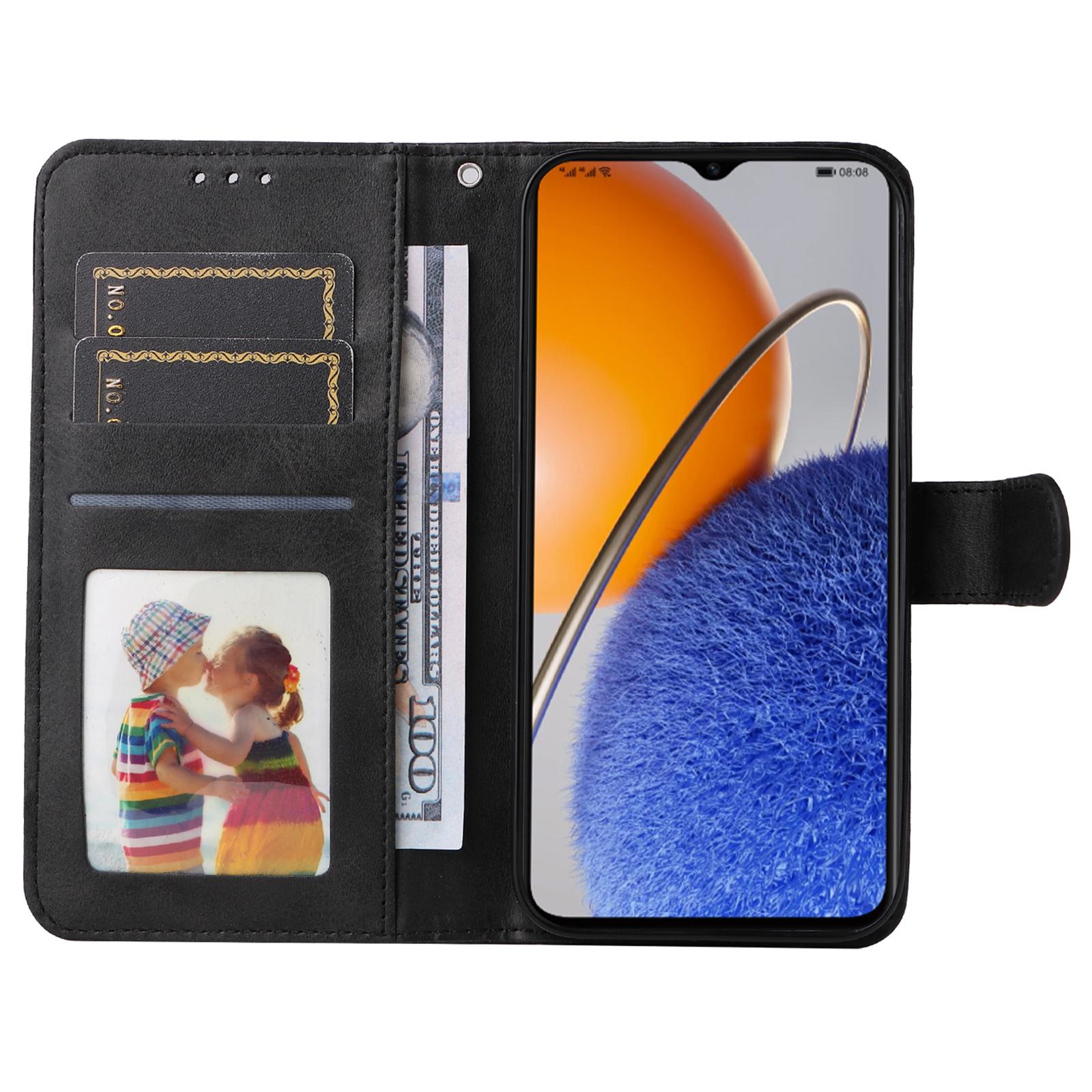 For Huawei nova Y61 4G PU Leather Wallet Anti-scratch Phone Case Calf Texture Magnetic Flip Stand Shockproof Cell Phone Cover with Strap Black
For Huawei nova Y61 4G PU Leather Wallet Anti-scratch Phone Case Calf Texture Magnetic Flip Stand Shockproof Cell Phone Cover with Strap Black