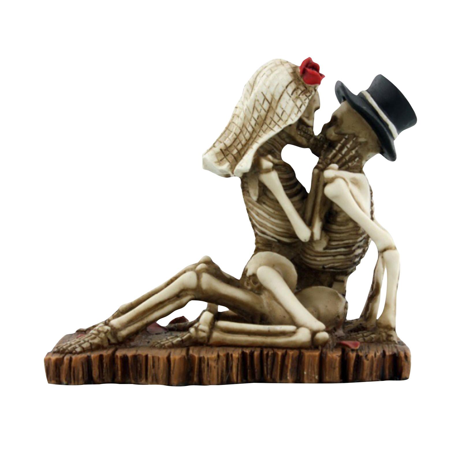 Хэллоуин Статуэтки Пары Скелетная Пара, Вечная, Смола, Уникальные Готические Статуэтки One Size
Хэллоуин Статуэтки Пары Скелетная Пара, Вечная, Смола, Уникальные Готические Статуэтки One Size