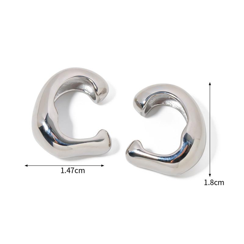 INS Style European And American Geometric C-Shaped Irregular Earrings Fashion Personality Jewelry Gift For Women 2025
INS Style European And American Geometric C-Shaped Irregular Earrings Fashion Personality Jewelry Gift For Women 2025