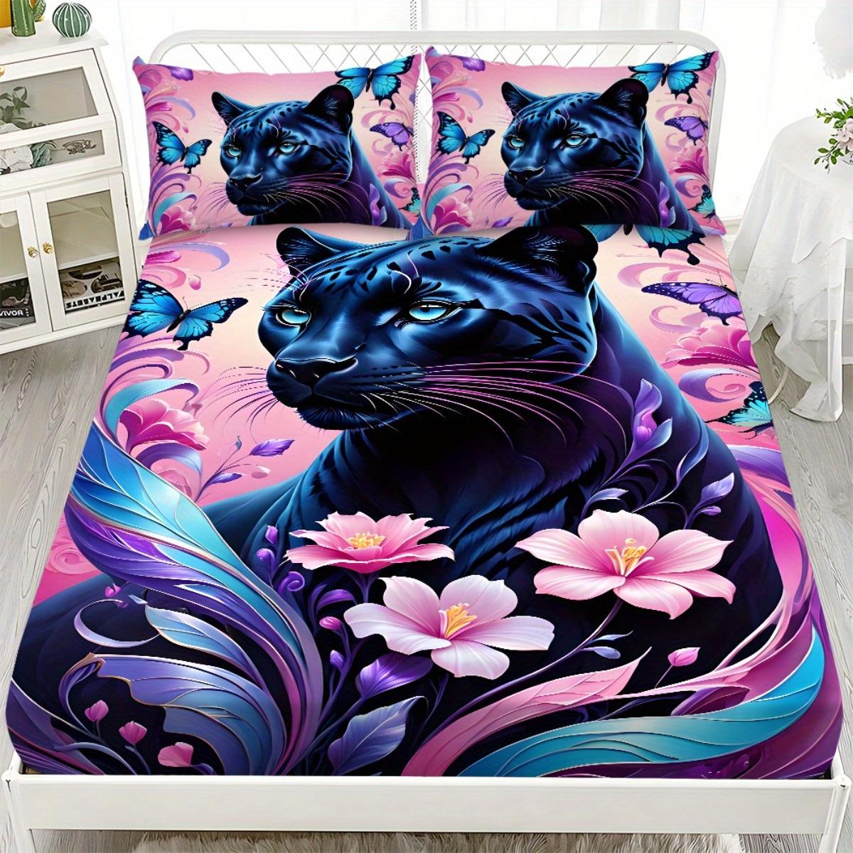 1pc Colorful Fitted Sheet Black Cat Printed 100% Polyester Breathable Bedding Set for Home Decor Without Pillowcase 99x190x25cm
1pc Colorful Fitted Sheet Black Cat Printed 100% Polyester Breathable Bedding Set for Home Decor Without Pillowcase 99x190x25cm