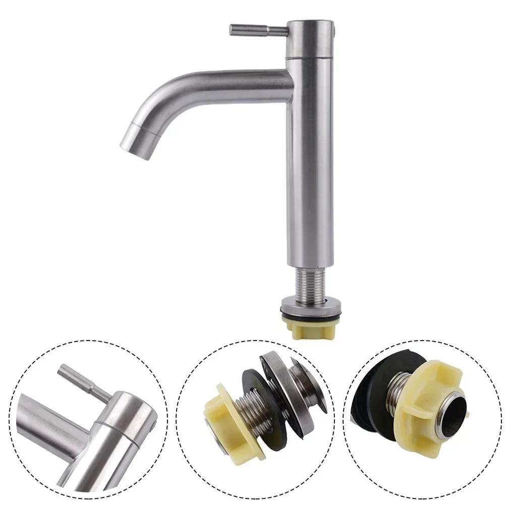 High Quality Practical Basin Faucet Sink Tap Home Improvement Kitchen Mixer Stainless Steel Bathroom Faucet Cold Water China Mainland
High Quality Practical Basin Faucet Sink Tap Home Improvement Kitchen Mixer Stainless Steel Bathroom Faucet Cold Water China Mainland