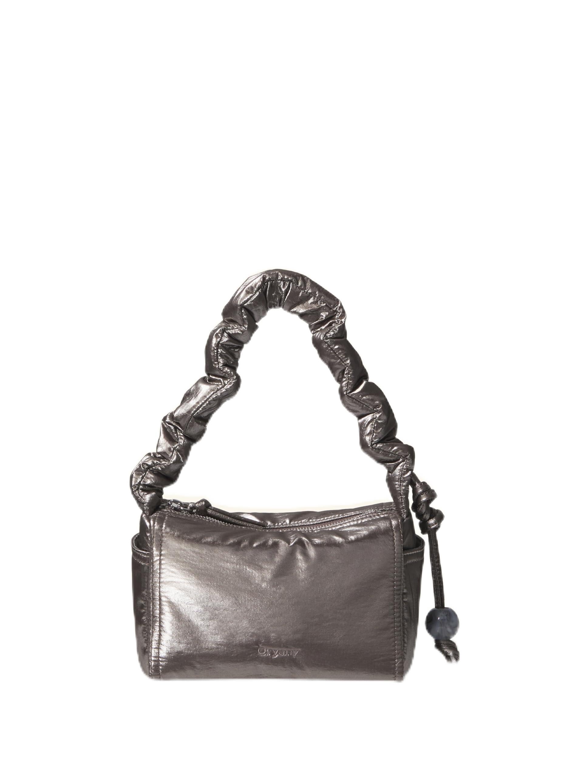 Oyani Scrunch Mini Shoulder Bag (PEWTER)
Oyani Scrunch Mini Shoulder Bag (PEWTER)