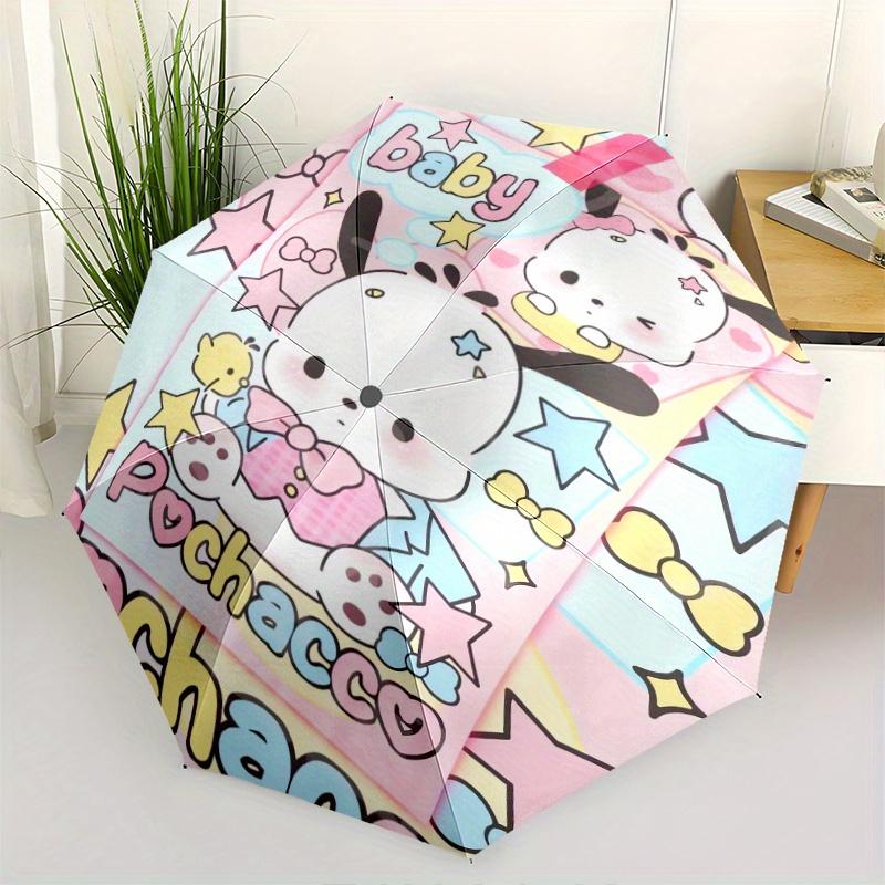 Cute Pochacco Sanrio Automatic Folding Umbrella - 3 Folding Design, Vivid Cartoon Pattern, Suitable for Outdoor Activities, A Gift for Fans In All Sea
Cute Pochacco Sanrio Automatic Folding Umbrella - 3 Folding Design, Vivid Cartoon Pattern, Suitable for Outdoor Activities, A Gift for Fans In All Sea
