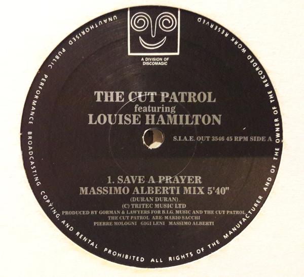 12inch Record CUT PATROL LOUISE HAMILTON Save A Prayer OUT3546 Out 1992 Italy Dance Electronica Used
12inch Record CUT PATROL LOUISE HAMILTON Save A Prayer OUT3546 Out 1992 Italy Dance Electronica Used