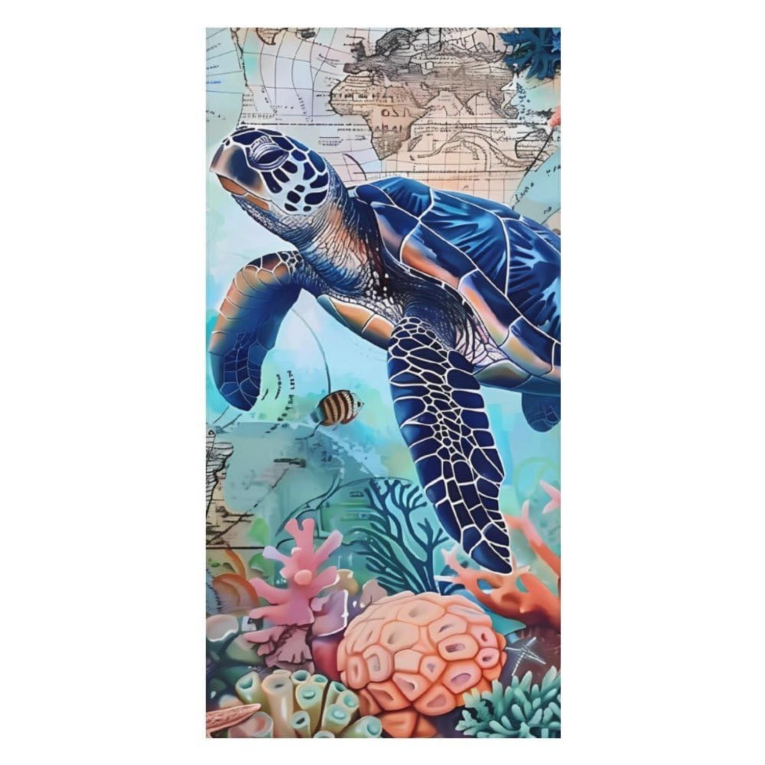 turtle beach towel Unique Design sea turtle beach towel Quick Dry Towel Soft Plush turtle towel Beach Suitable W40*H60(CM)
turtle beach towel Unique Design sea turtle beach towel Quick Dry Towel Soft Plush turtle towel Beach Suitable W40*H60(CM)