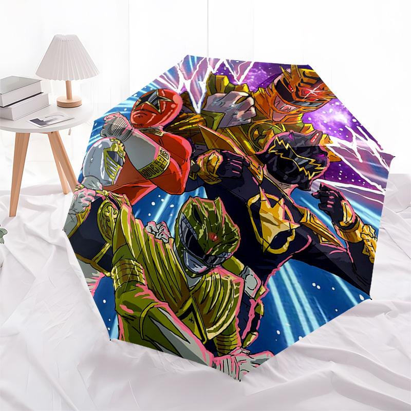 1pc Power Rangers Automatic Opening Folding Umbrella with 3-Fold Design, 8-Bone Iron Frame, Outdoor for Fans, Travelers, Daily Use, Gift for Holidays.
1pc Power Rangers Automatic Opening Folding Umbrella with 3-Fold Design, 8-Bone Iron Frame, Outdoor for Fans, Travelers, Daily Use, Gift for Holidays.