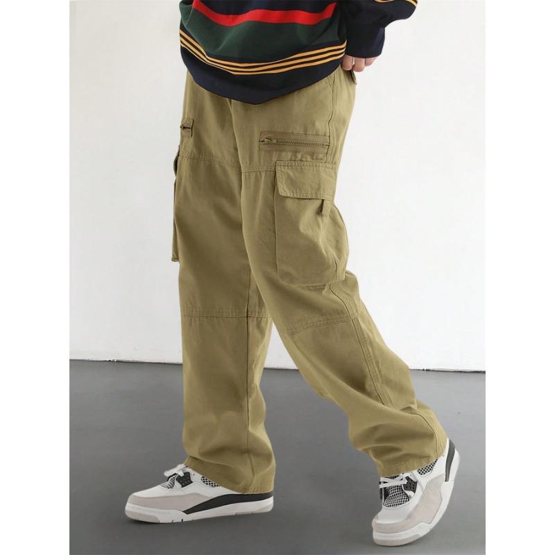 Men s Overalls Spring and Autumn Retro Loose Casual Pants Men s Straight Long Pants 5 S хаки
Men s Overalls Spring and Autumn Retro Loose Casual Pants Men s Straight Long Pants 5 S хаки