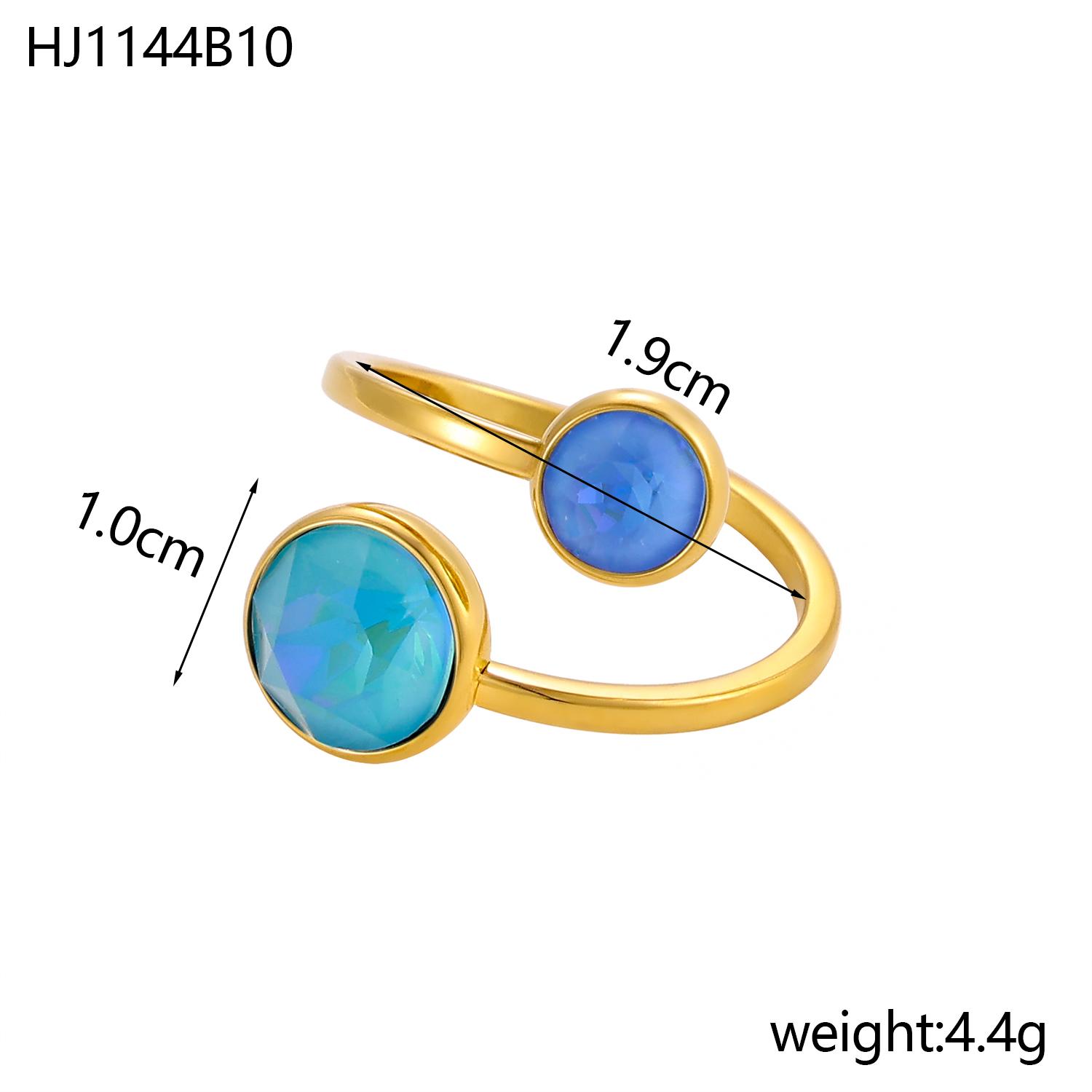 CARLIDANA Delicate Round Zirconia Stainless Steel Gold Color Adjustable Fashion Open Ring High Quality Chic Women Jewelry resizable
CARLIDANA Delicate Round Zirconia Stainless Steel Gold Color Adjustable Fashion Open Ring High Quality Chic Women Jewelry resizable