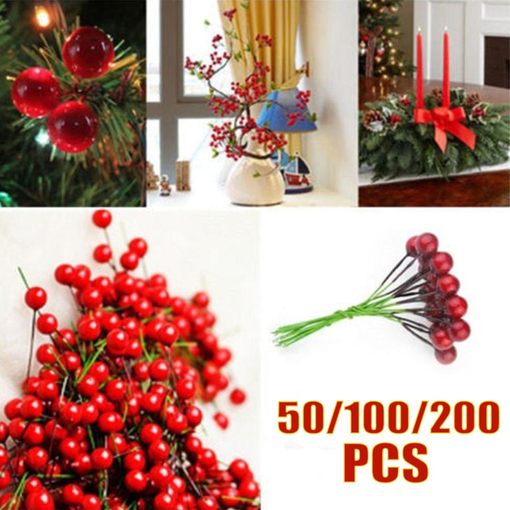 50 шт./100 шт./200 шт. искусственные красные ягоды Холли DIY ремесленные аксессуары Рождественский декор на проволоке связка гирлянд венок 50Pcs красный
50 шт./100 шт./200 шт. искусственные красные ягоды Холли DIY ремесленные аксессуары Рождественский декор на проволоке связка гирлянд венок 50Pcs красный