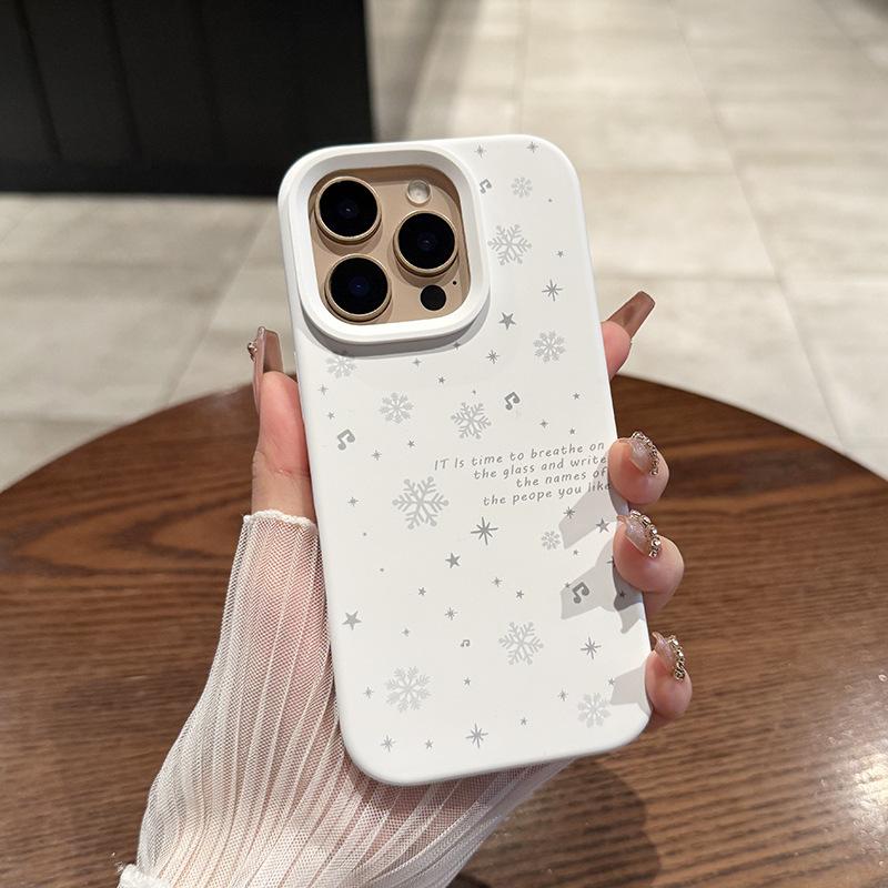 Ambient snowflake is suitable for Apple 16promax mobile phone case iPhone14promax imitation liquid new model Apple 11
Ambient snowflake is suitable for Apple 16promax mobile phone case iPhone14promax imitation liquid new model Apple 11