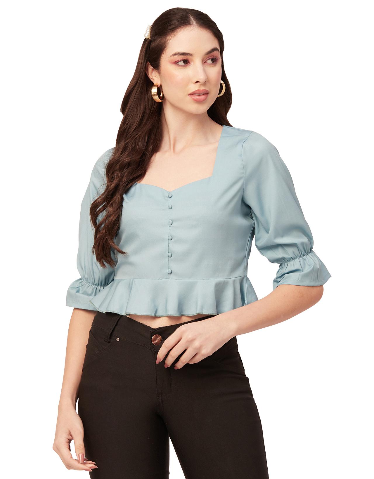 Жіноча коротка туніка з принтом Moomaya з V-подібним вирізом і повним рукавом XL світло-синій колір
Жіноча коротка туніка з принтом Moomaya з V-подібним вирізом і повним рукавом XL світло-синій колір