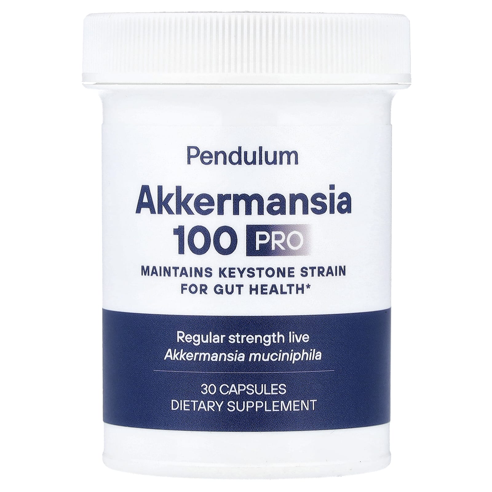 Pendulum, Akkermansia 100 Pro, 30 Capsules
Pendulum, Akkermansia 100 Pro, 30 Capsules