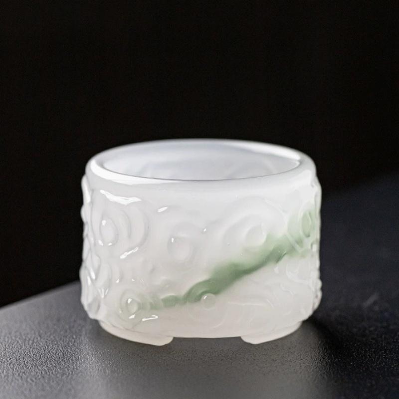 1/4-piece Set Glazed Jade Porcelain Master Cup Home Office Teacup Tea Cup Personal Cup Gift Box Gift Companion Gift 50ML
1/4-piece Set Glazed Jade Porcelain Master Cup Home Office Teacup Tea Cup Personal Cup Gift Box Gift Companion Gift 50ML