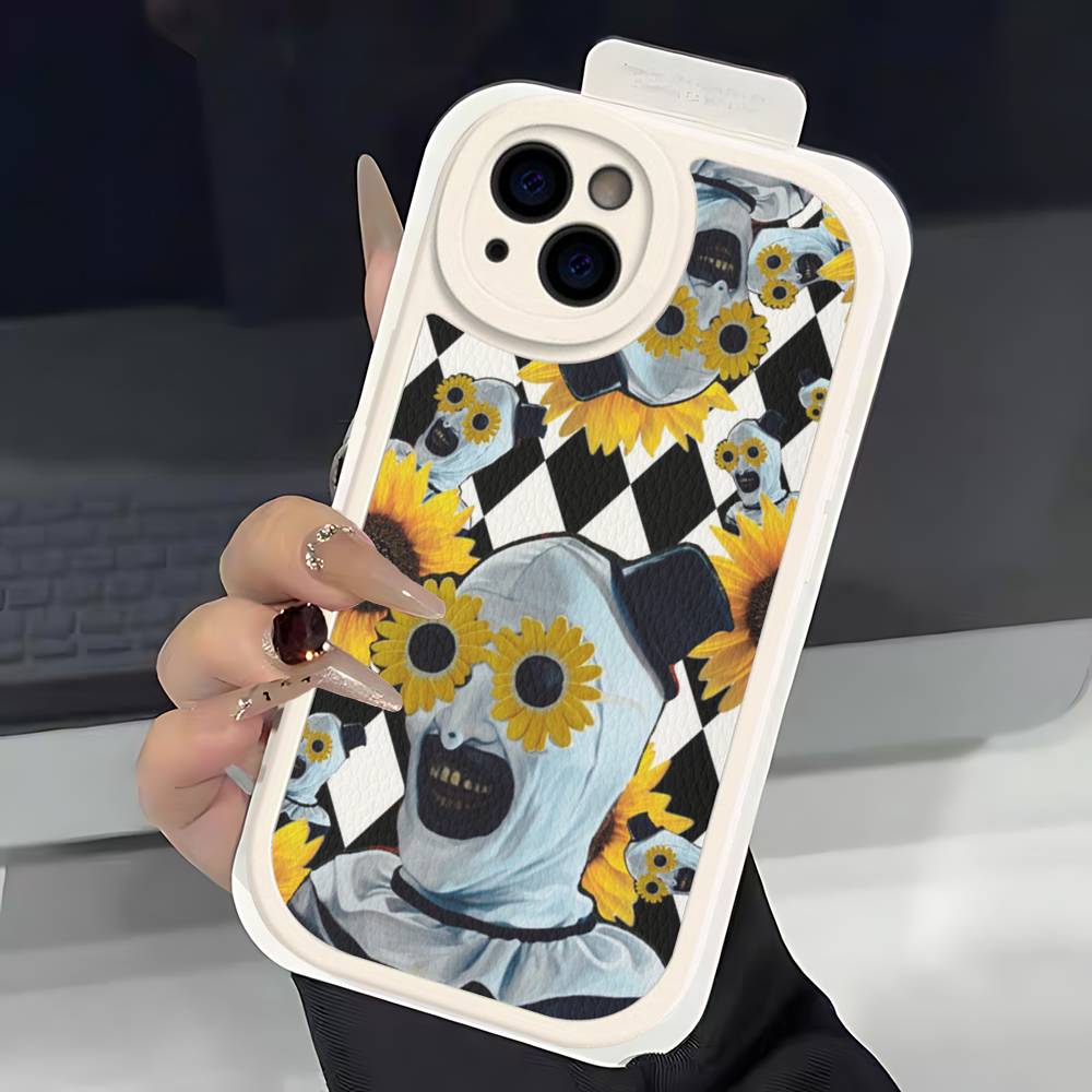 Horror Movie Terrifier Phone Case Hard Leather For IPhone 14 13 16 Mini 15 14 11 12 Pro Max Plus Fundas iPhone 16 plus
Horror Movie Terrifier Phone Case Hard Leather For IPhone 14 13 16 Mini 15 14 11 12 Pro Max Plus Fundas iPhone 16 plus