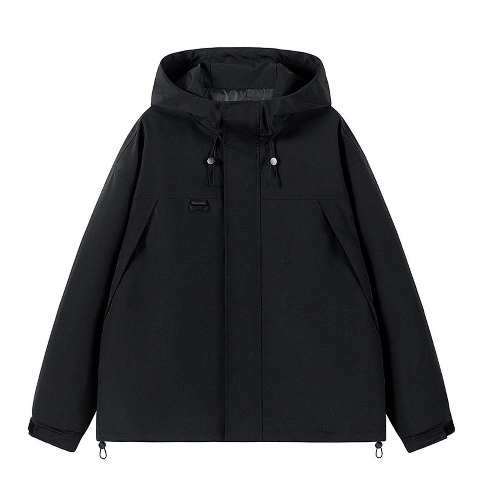 Men s Windproof And Scrawnproof Outdoor Overalls Loose Casual Hooded Jackets Are Fashionable L чёрный
Men s Windproof And Scrawnproof Outdoor Overalls Loose Casual Hooded Jackets Are Fashionable L чёрный