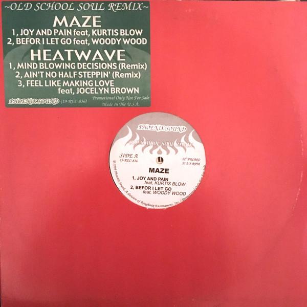 12inch Record MAZE, FRANKIE BEVERLY, HEATWAVE - Old School Soul Remix 19REC836 Phoenix Sound US Rap & Hip-Hop/R&B Used
12inch Record MAZE, FRANKIE BEVERLY, HEATWAVE - Old School Soul Remix 19REC836 Phoenix Sound US Rap & Hip-Hop/R&B Used