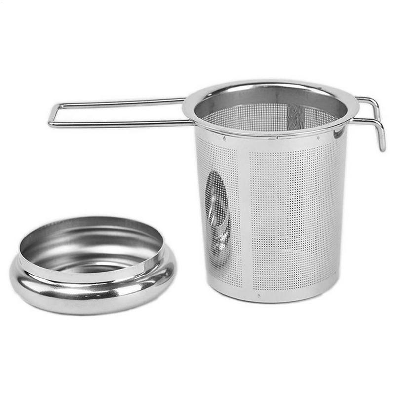 Tea Infuser Drinks Strainer With Handle Fine Mesh Tea Infuser With Lid And Handle For Camping Travel Home Workplace Cafe CHINA
Tea Infuser Drinks Strainer With Handle Fine Mesh Tea Infuser With Lid And Handle For Camping Travel Home Workplace Cafe CHINA