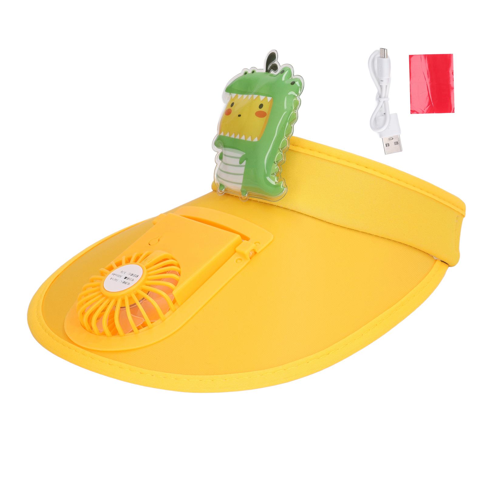 Children Summer Sun Visor Hat with Fan Cartoon Adorable Sun Protection USB Charing Cooling Sun Hat
Children Summer Sun Visor Hat with Fan Cartoon Adorable Sun Protection USB Charing Cooling Sun Hat