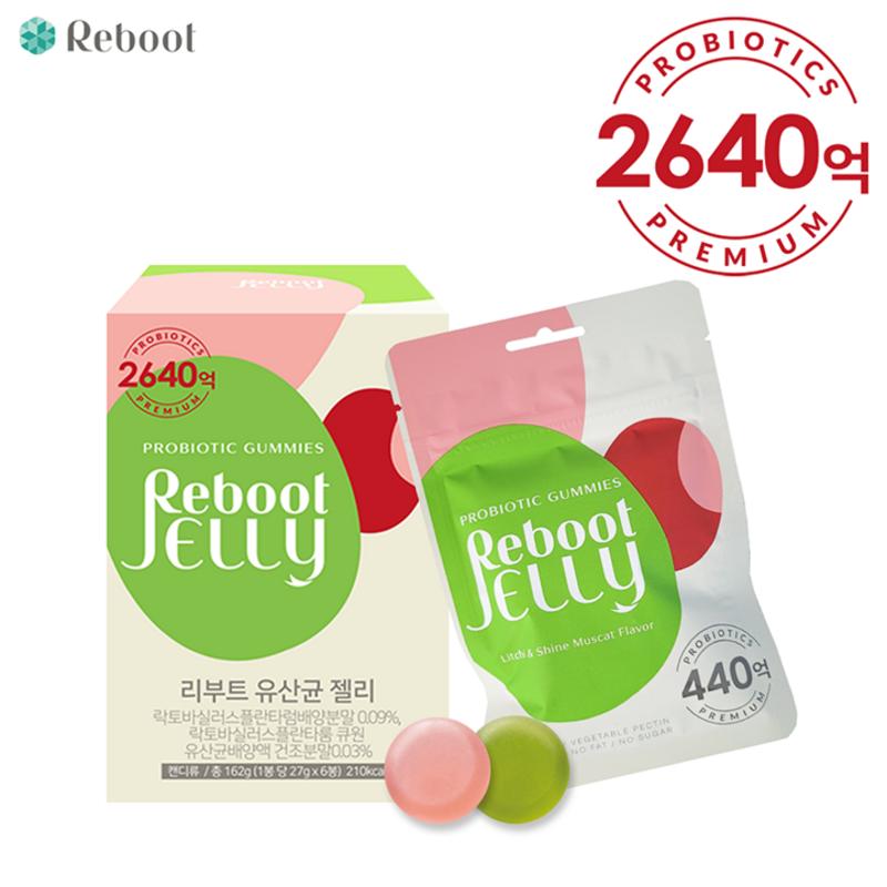 Children s Lactobacillus Postbiotics 264 billion Reboot Lactobacillus Jelly, 27g, 6 units
Children s Lactobacillus Postbiotics 264 billion Reboot Lactobacillus Jelly, 27g, 6 units