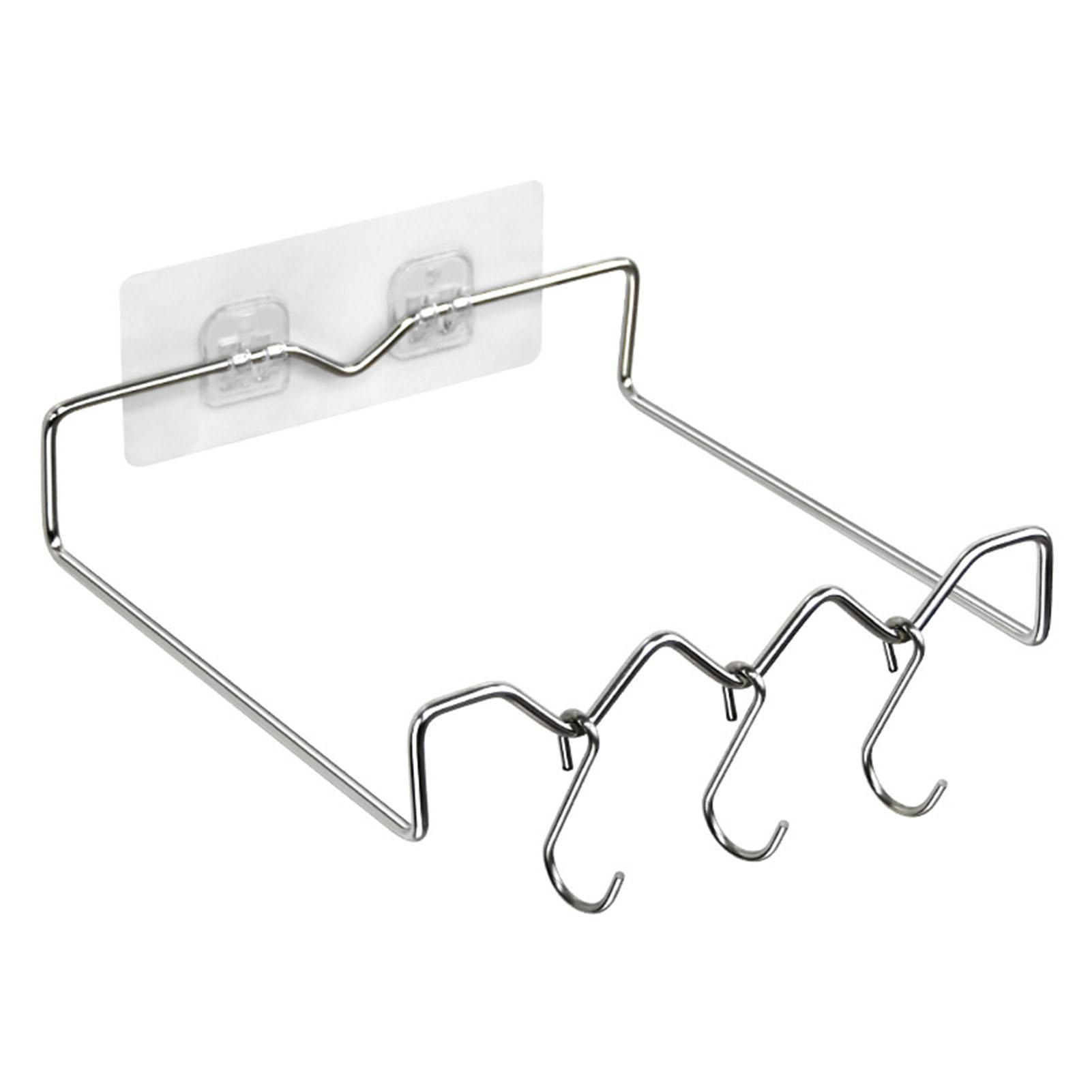 Wall Mounted Washbasin Rack Multipurpose Modern Simple Stainless Steel Space Saving Washbasin Hook
Wall Mounted Washbasin Rack Multipurpose Modern Simple Stainless Steel Space Saving Washbasin Hook