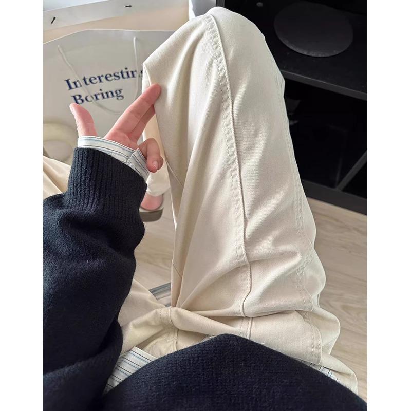 Plus Size High Waist Straight Leg Jeans - 2025 Spring Collection for Pear-Shaped Women S
Plus Size High Waist Straight Leg Jeans - 2025 Spring Collection for Pear-Shaped Women S