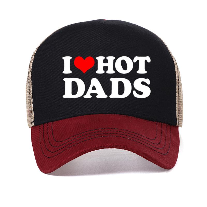 I Love Hot Dads Baseball Cap summer mesh Breathable Trucker Hat Casual Sports huntingDad hats Adjustable Snapback hats Garros Adjustable красный
I Love Hot Dads Baseball Cap summer mesh Breathable Trucker Hat Casual Sports huntingDad hats Adjustable Snapback hats Garros Adjustable красный