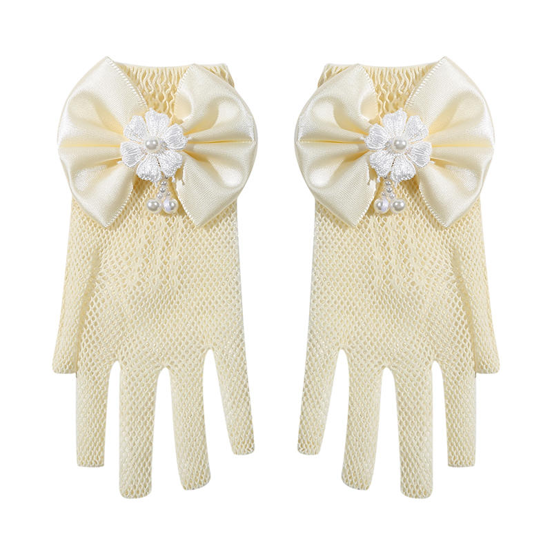 1/2/5Pairs Flower Girl Bow Gloves Kids Wedding Dress Princess White Mesh Elastic Party Etiquette Gloves бежевый
1/2/5Pairs Flower Girl Bow Gloves Kids Wedding Dress Princess White Mesh Elastic Party Etiquette Gloves бежевый