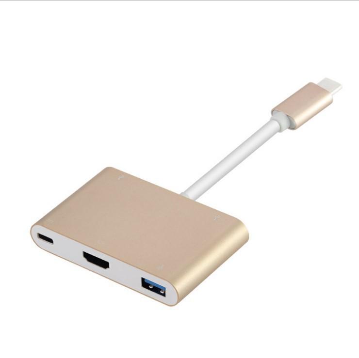 Type-C to HDMI/USB 3.0 PD Hub: 4K Docking Station and Power Supply рожевий колір золота
Type-C to HDMI/USB 3.0 PD Hub: 4K Docking Station and Power Supply рожевий колір золота