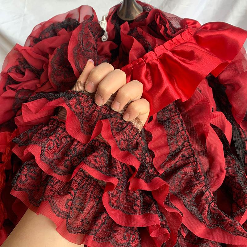 10/5/1 Yards 3-layer Lace Ruffle Trim 13cm Wide Mesh Fabric Lace for Lolita Dress Curtain Doll Clothes Sewing Deocr Accessories 1 Yard
10/5/1 Yards 3-layer Lace Ruffle Trim 13cm Wide Mesh Fabric Lace for Lolita Dress Curtain Doll Clothes Sewing Deocr Accessories 1 Yard