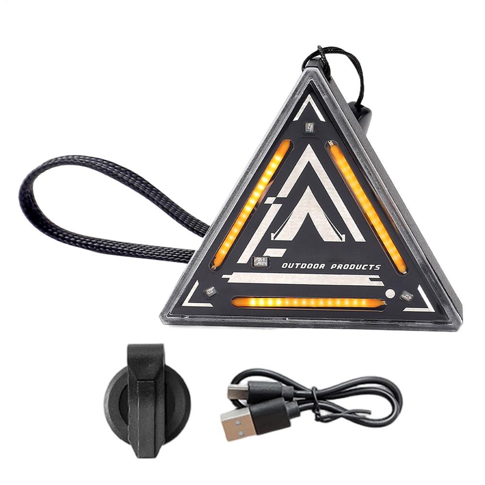 Warning Triangle Light For Bag Hangable Flashing Sign Lamp 3 Modes Waterproof Magnetic Warning Light For Camping Night Running
Warning Triangle Light For Bag Hangable Flashing Sign Lamp 3 Modes Waterproof Magnetic Warning Light For Camping Night Running