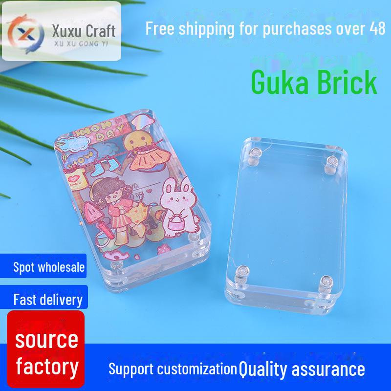 3-дюймовый акриловый прозрачный фотозажим для карточек - Оптовая продажа Spot Card Brick 4*6*0.5cm*2 прозрачный
3-дюймовый акриловый прозрачный фотозажим для карточек - Оптовая продажа Spot Card Brick 4*6*0.5cm*2 прозрачный