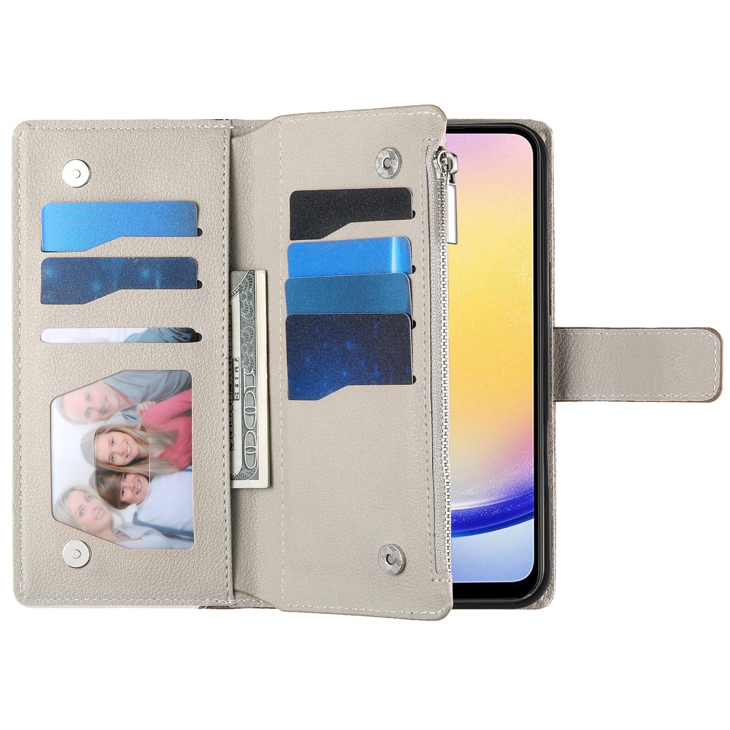 For Samsung Galaxy A25 5G (Global) (161.0mm) Case Zipper Wallet Color Splicing Leather Flip Phone Cover with Straps Dark Blue
For Samsung Galaxy A25 5G (Global) (161.0mm) Case Zipper Wallet Color Splicing Leather Flip Phone Cover with Straps Dark Blue