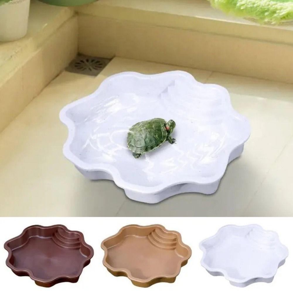 Flower Shape Ramp Turtle Bathtub Plastic Turtle Feeding Dish Turtle Bathing Tub Balcony білий
Flower Shape Ramp Turtle Bathtub Plastic Turtle Feeding Dish Turtle Bathing Tub Balcony білий