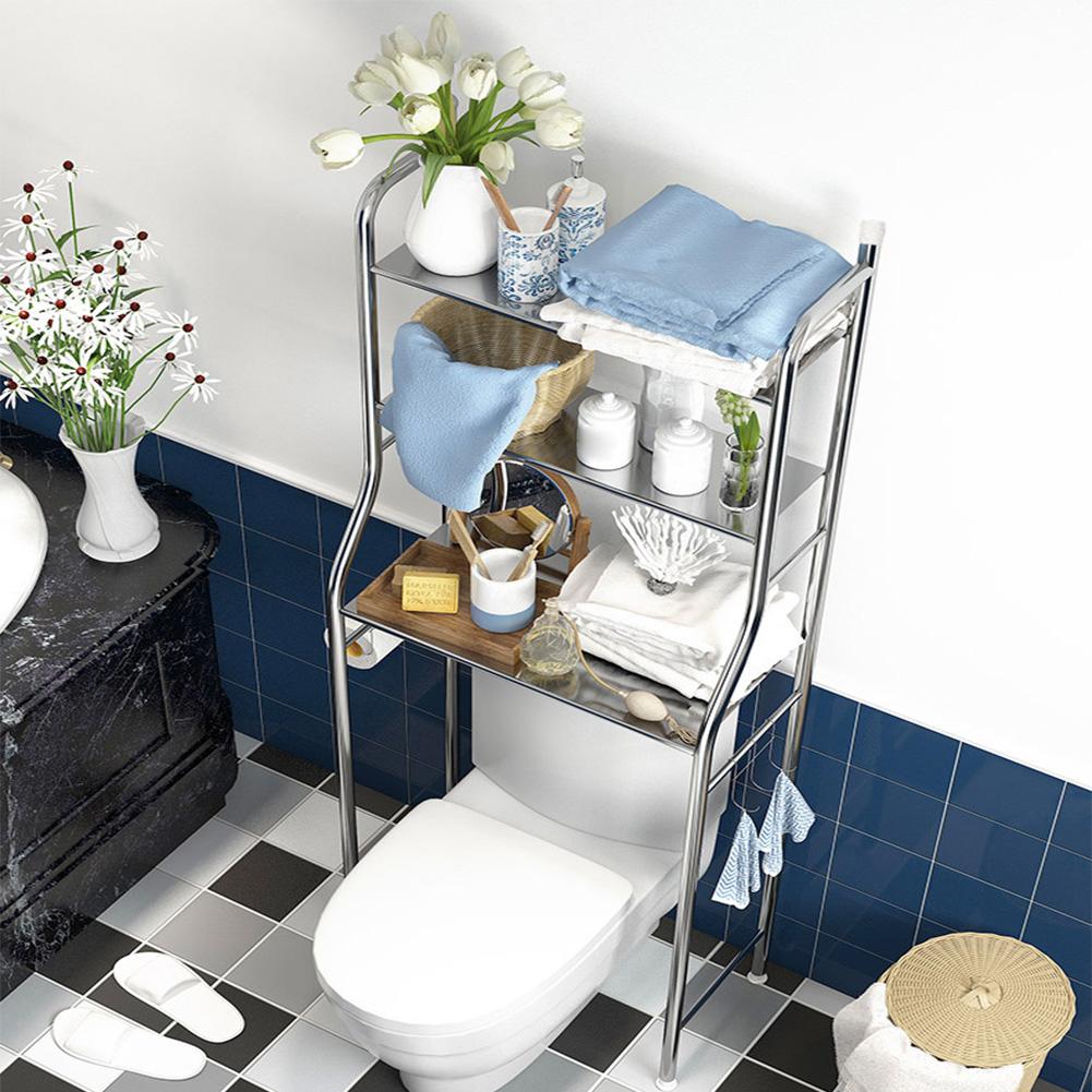 Over Toilet Storage Shelf,2/3-Tier Freestanding Over The Toilet Storage,Metal Bathroom Shelves with Paper Holder and Removable
Over Toilet Storage Shelf,2/3-Tier Freestanding Over The Toilet Storage,Metal Bathroom Shelves with Paper Holder and Removable