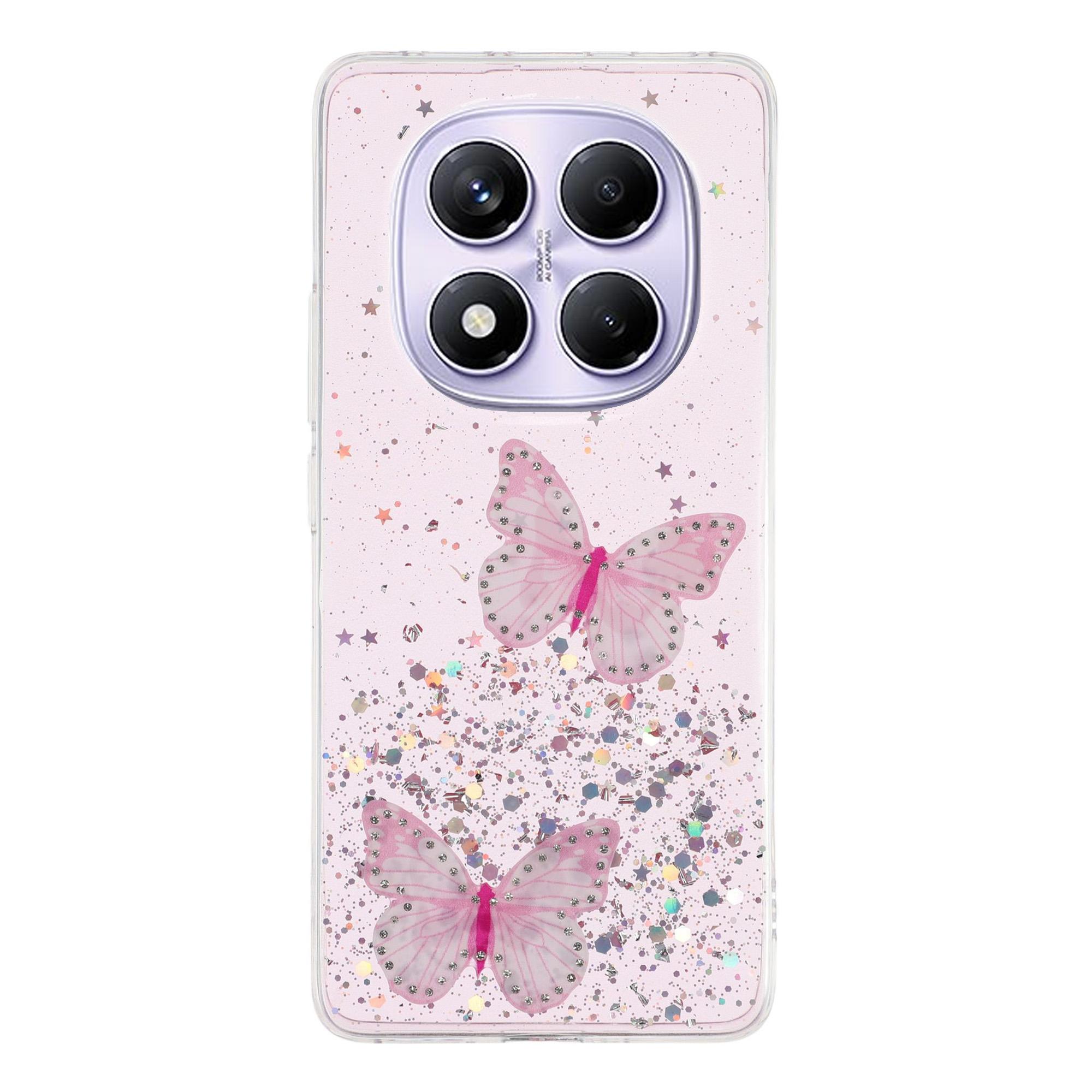 For Xiaomi Redmi Note 14 Pro 5G/Poco X7 5G Case Epoxy PVC Butterfly TPU Aesthetics Phone Cover Pink
For Xiaomi Redmi Note 14 Pro 5G/Poco X7 5G Case Epoxy PVC Butterfly TPU Aesthetics Phone Cover Pink