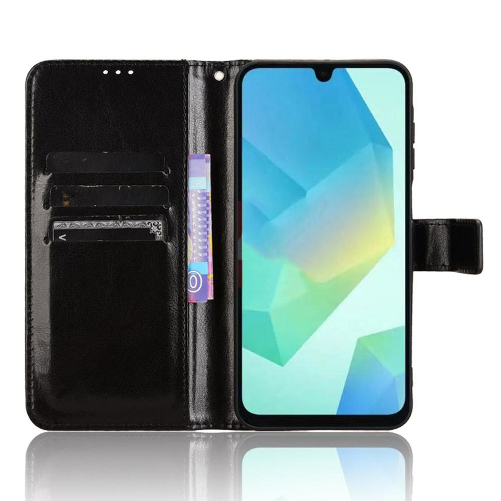 Чохол для Samsung Galaxy A16 5G/A16 4G з текстурою Crazy Horse зі штучної шкіри, чохол-гаманець для телефону Gold
Чохол для Samsung Galaxy A16 5G/A16 4G з текстурою Crazy Horse зі штучної шкіри, чохол-гаманець для телефону Gold