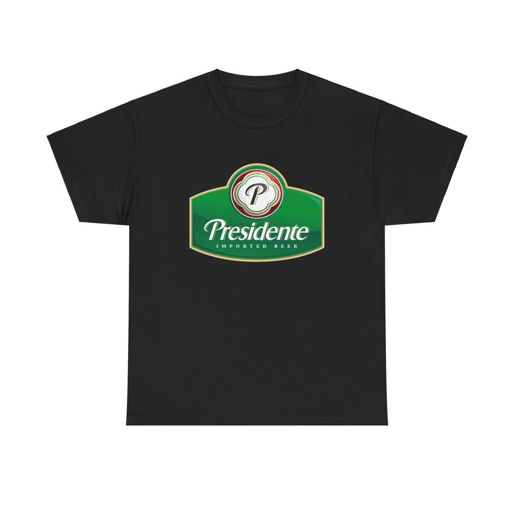 Presidente Beer Logo Shirt Retro Poster Unisex Heavy Cotton Tee 2XL
Presidente Beer Logo Shirt Retro Poster Unisex Heavy Cotton Tee 2XL