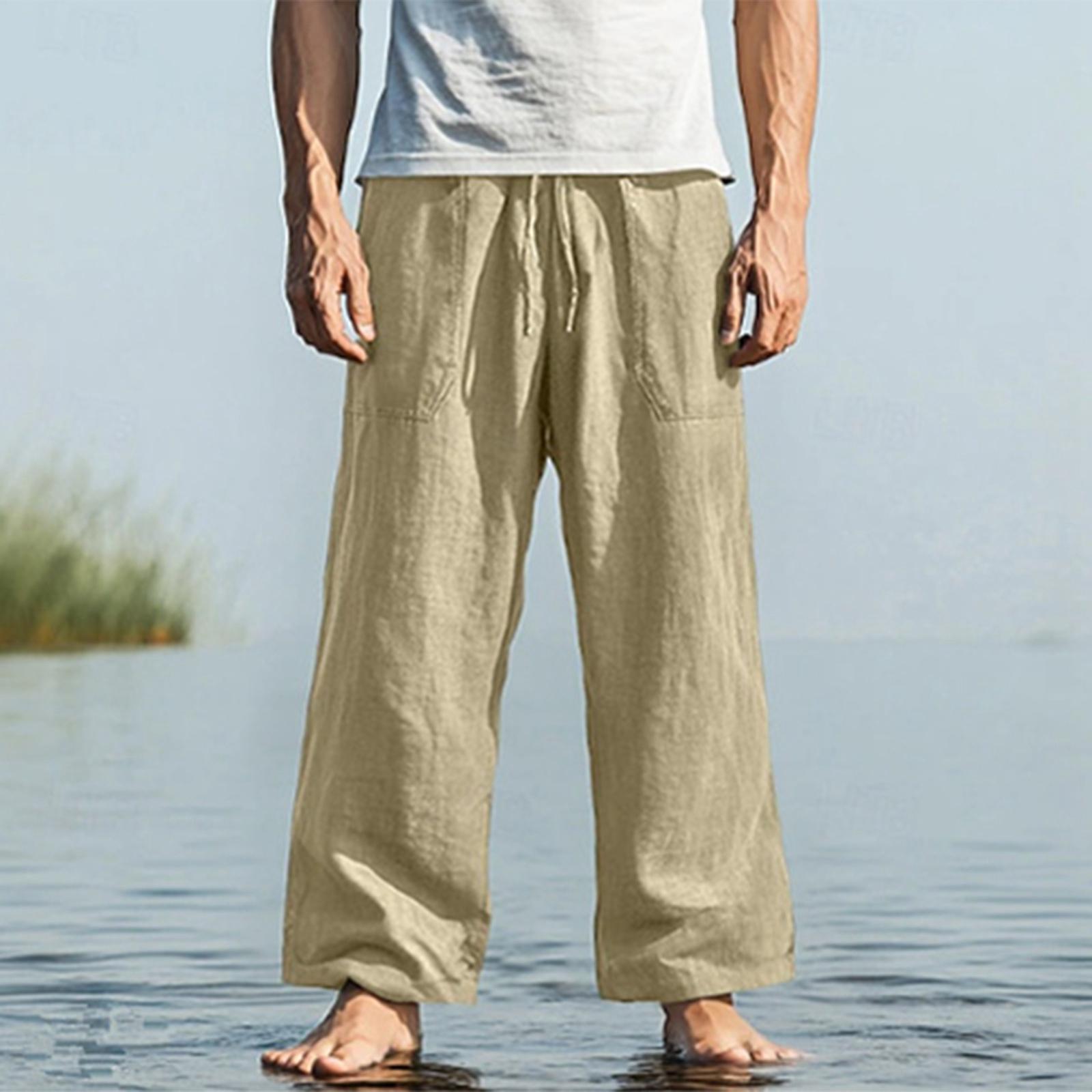 Men s Loose Pants, Beach Pants With Drawstring Front Pockets, Straight XL хакі
Men s Loose Pants, Beach Pants With Drawstring Front Pockets, Straight XL хакі