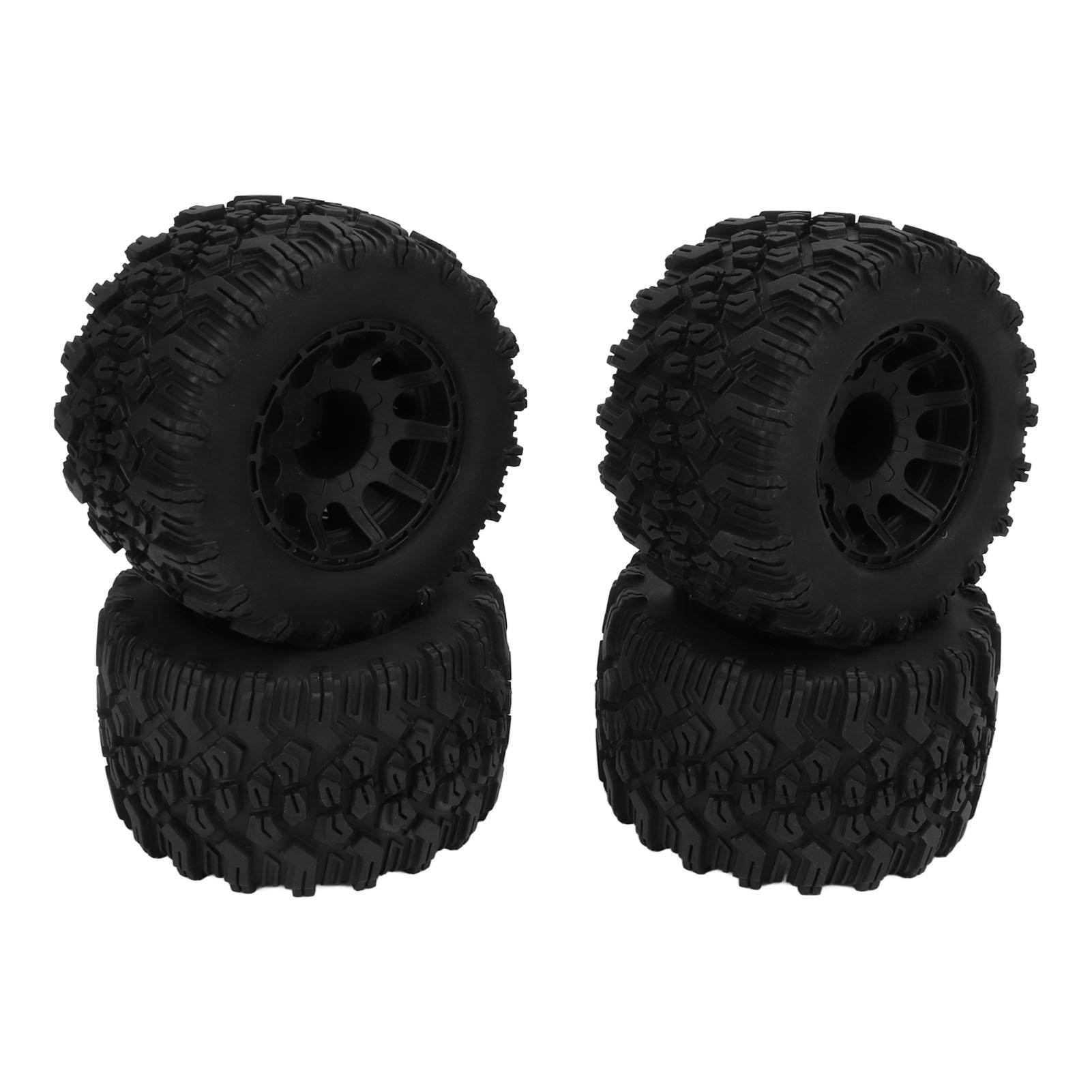 4pcs RC Monster Truck Tires Black Rubber Plastic 12mm Hex RC Accessories for Redcat for HPI for HSP
4pcs RC Monster Truck Tires Black Rubber Plastic 12mm Hex RC Accessories for Redcat for HPI for HSP