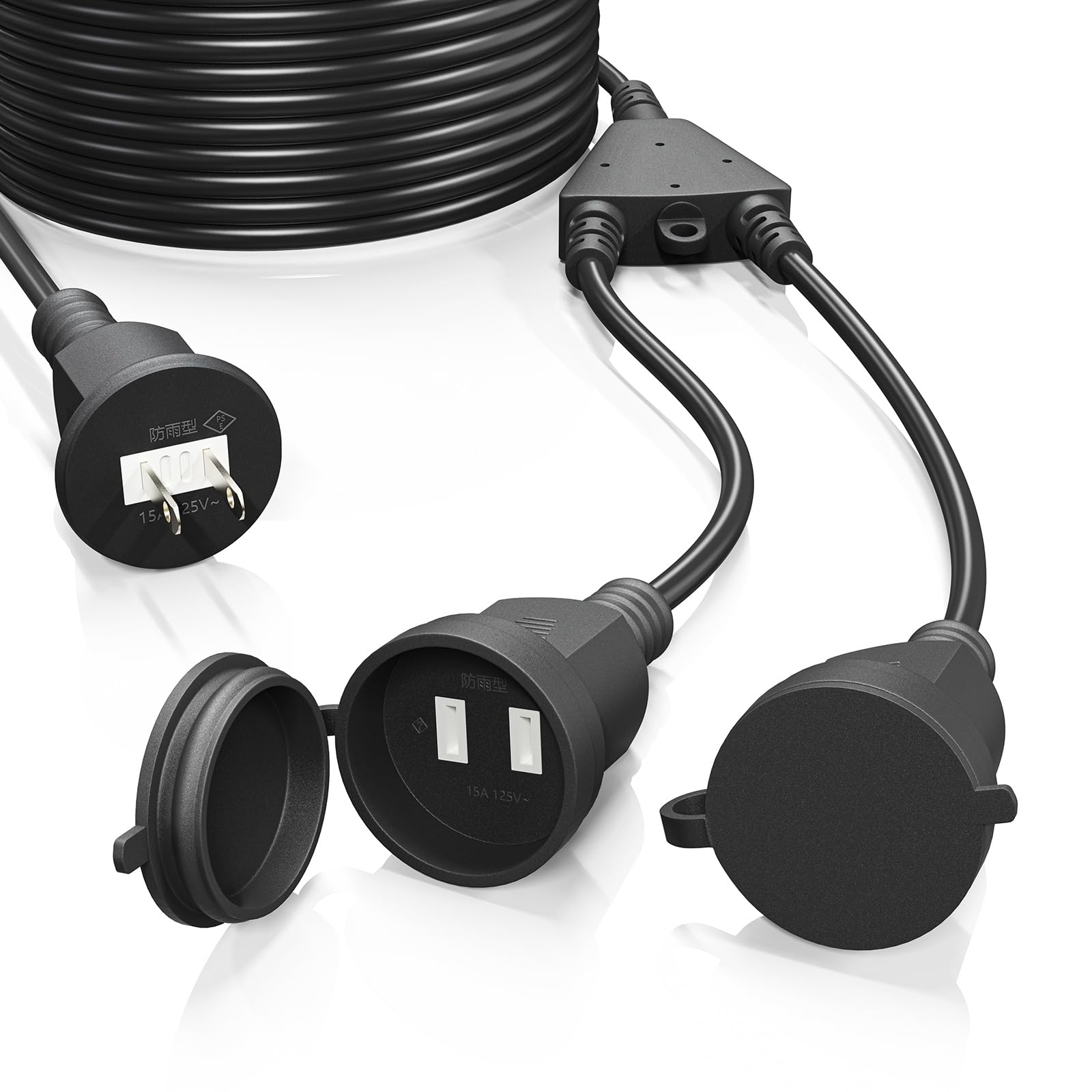 Extension Cord 15m HITRENDS Distribution Cord 15m 2 Distribution Rainproof Waterproof Cord Reel 15m Power Tap 15m Power Cord 15m Power Extension Cord
Extension Cord 15m HITRENDS Distribution Cord 15m 2 Distribution Rainproof Waterproof Cord Reel 15m Power Tap 15m Power Cord 15m Power Extension Cord