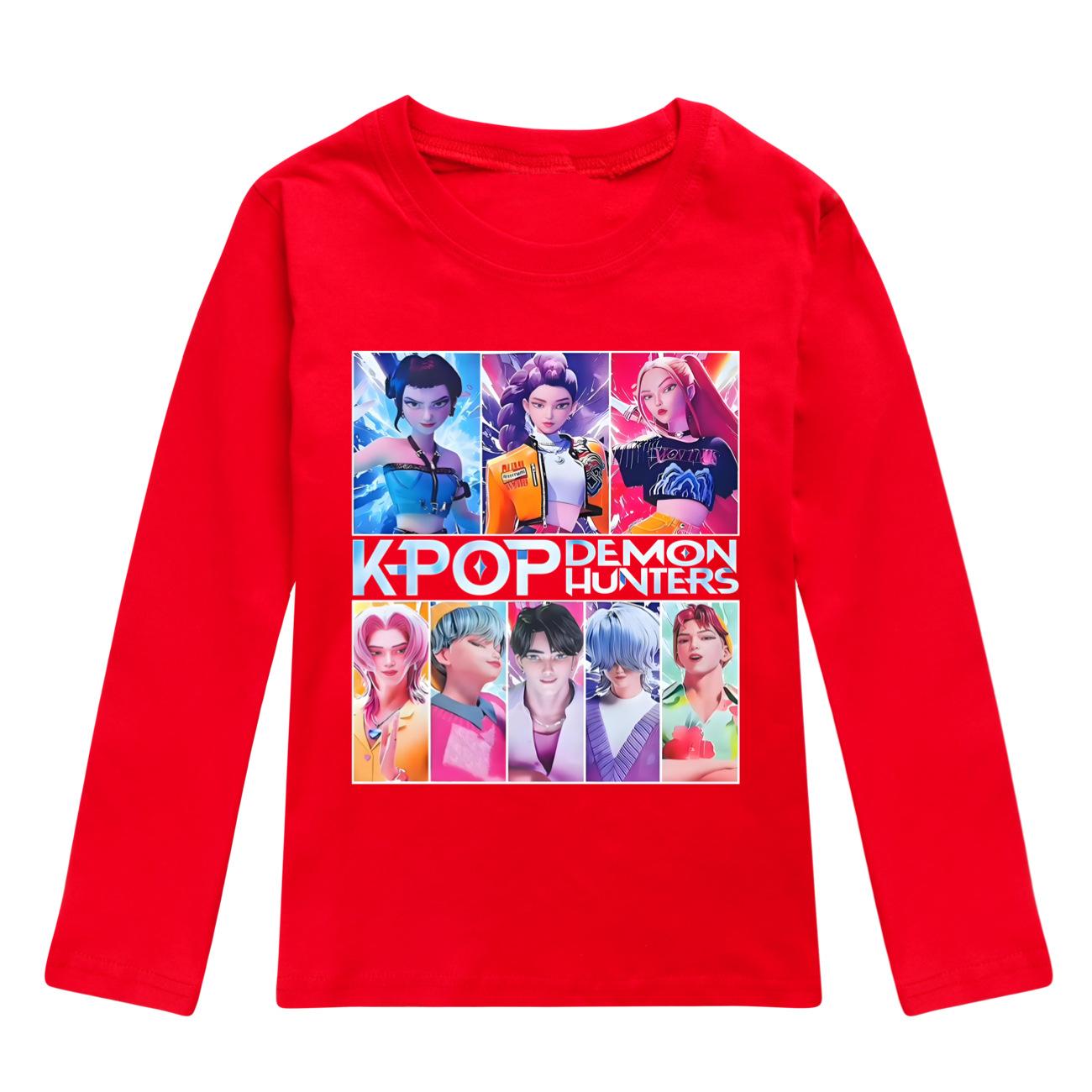 K-pop Охотники на демонов Футболка Детская Стильная Модная Мультяшная Повседневная Одежда Молодежная Девичья Свободная Футболка с Круглым Вырезом Мальчиковая Толстовка с Длинным Рукавом 110
K-pop Охотники на демонов Футболка Детская Стильная Модная Мультяшная Повседневная Одежда Молодежная Девичья Свободная Футболка с Круглым Вырезом Мальчиковая Толстовка с Длинным Рукавом 110